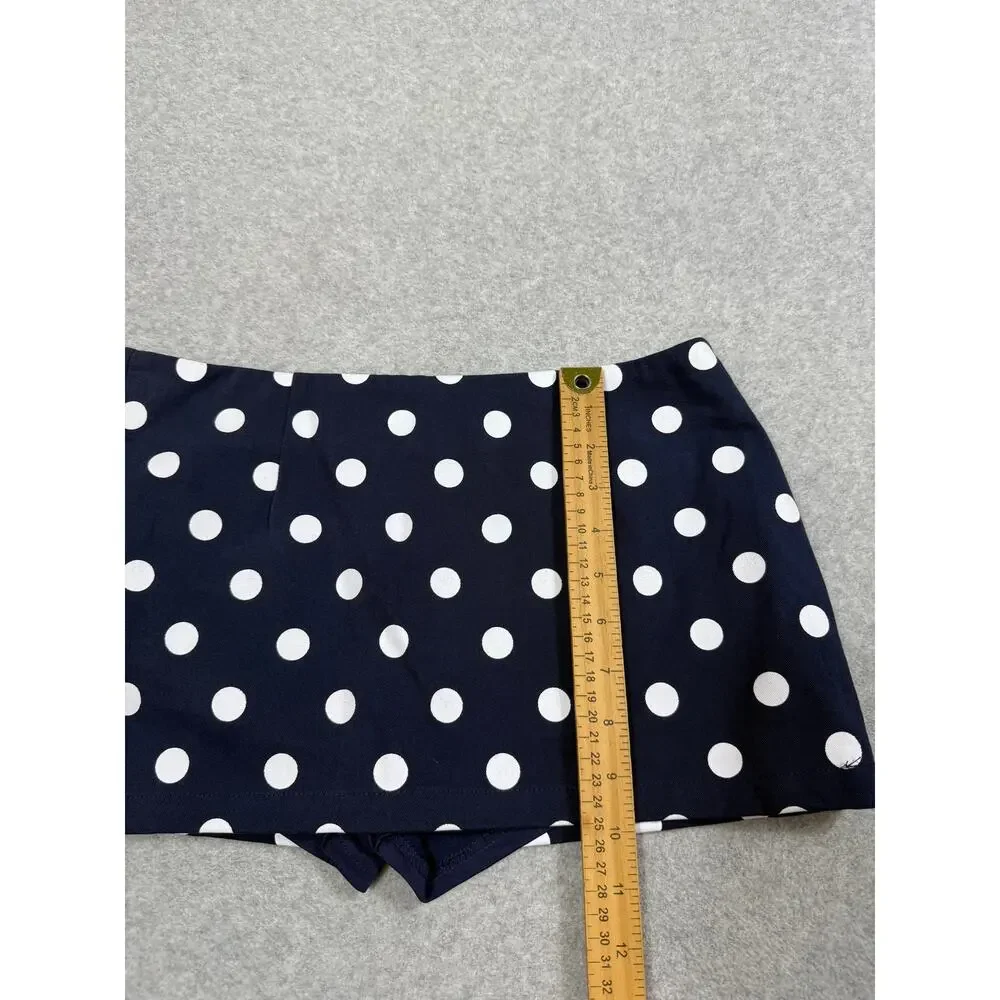 Edikted Noreen Polka Dot Mini Skort Womens Size XS NWT